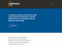 Tablet Screenshot of empgens.com